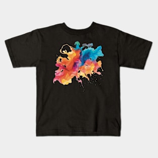 Colorful Abstract Kids T-Shirt